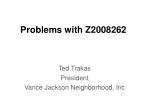 Addressing Deed Restriction Issues in Vance Jackson Neighborhood - slide 1