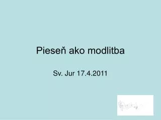 piese ako modlitba