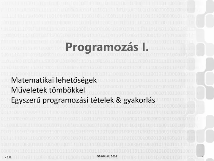 programoz s i