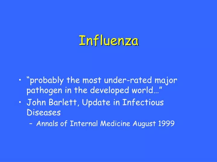 influenza