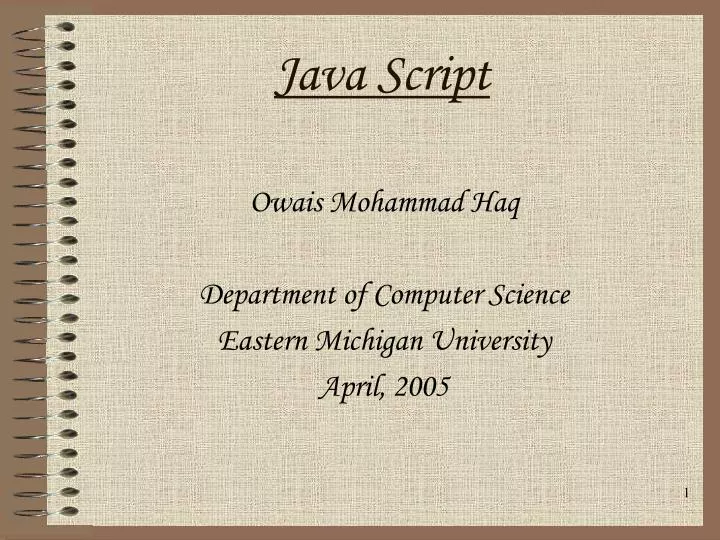 java script