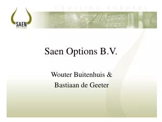 Saen Options B.V.