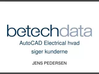 autocad electrical hvad siger kunderne