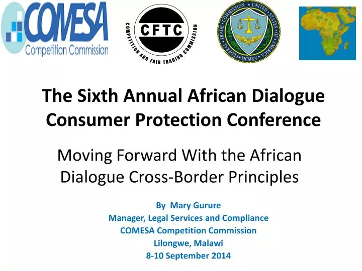 moving forward with the african dialogue cross border principles