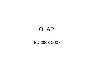 ied 2006 2007