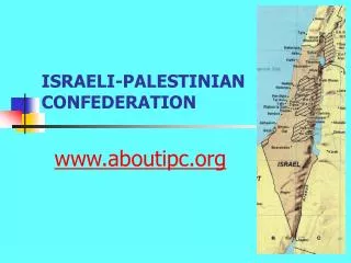 ISRAELI-PALESTINIAN CONFEDERATION