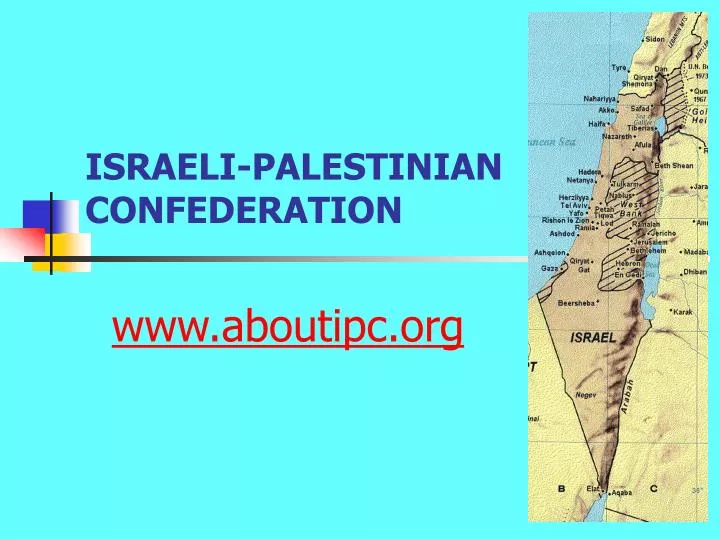 israeli palestinian confederation
