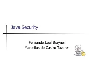 java security
