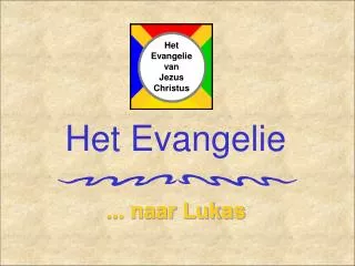 het evangelie
