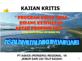 kajian kritis