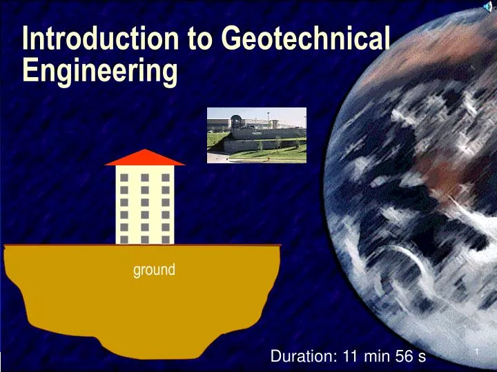 introduction to geotechnical engineering
