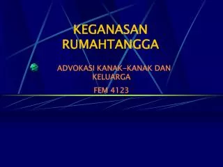 keganasan rumahtangga