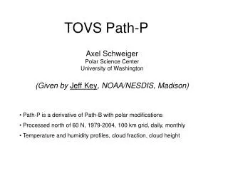TOVS Path-P