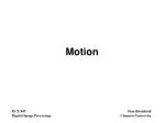 Motion - slide 1