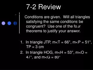 7-2 Review