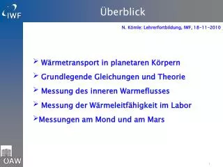 berblick