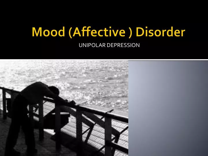 mood affective disorder