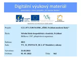 digit ln v ukov materi l zpracovan v r mci projektu eu pen ze kol m