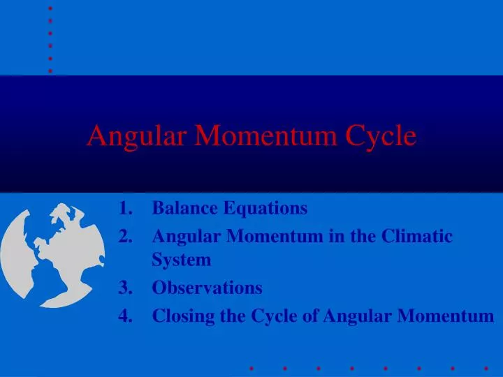 angular momentum cycle