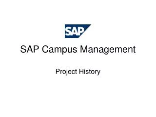 SAP Campus Management