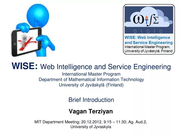 vagan terziyan mit department meeting 20 12 2012 9 15 11 30 ag aud 2 university of jyvaskyla
