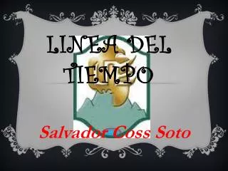 linea del tiempo