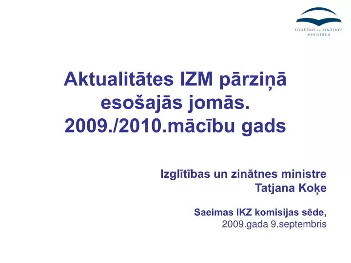 aktualit tes izm p rzi eso aj s jom s 2009 2010 m c bu gads