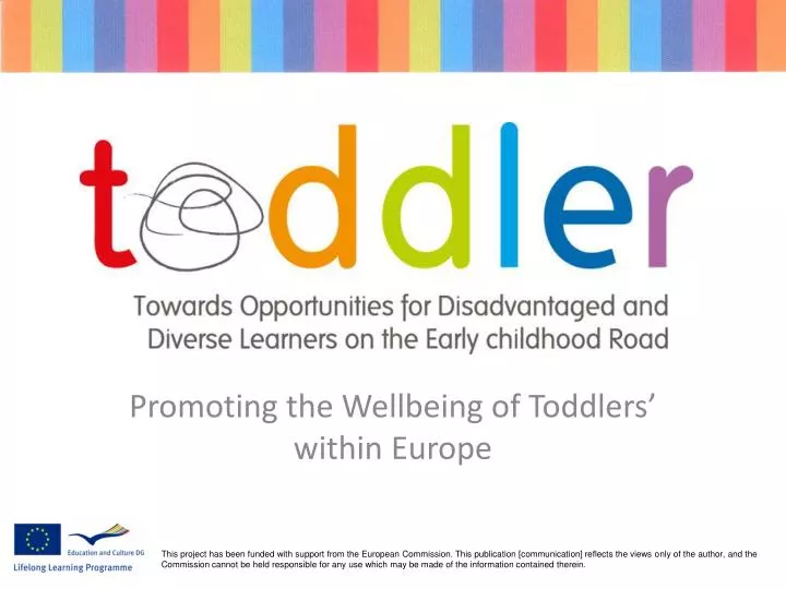 promoting the wellbeing of toddlers within europe