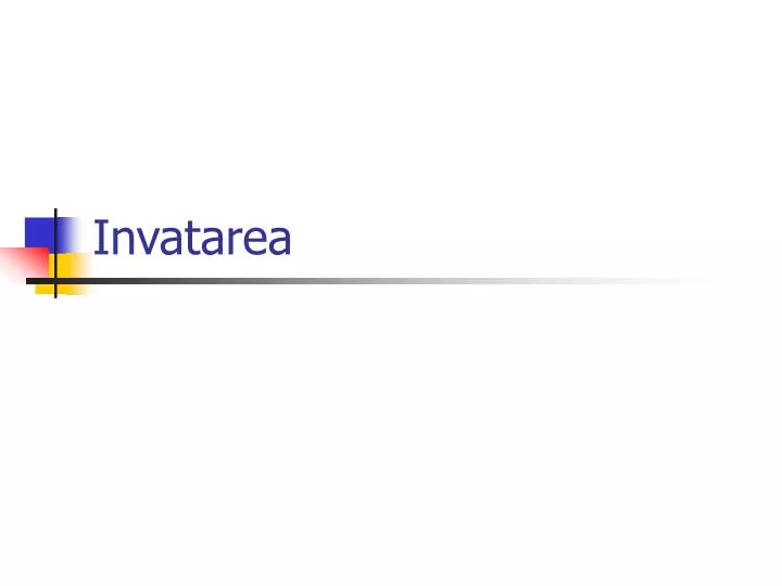 invatarea