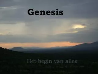 genesis