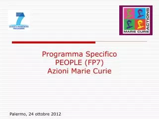 programma specifico people fp7 azioni marie curie