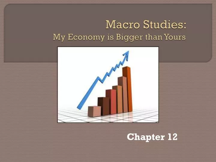 macro studies my economy is bigger than yours