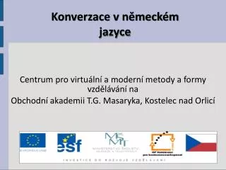 konverzace v n meck m jazyce
