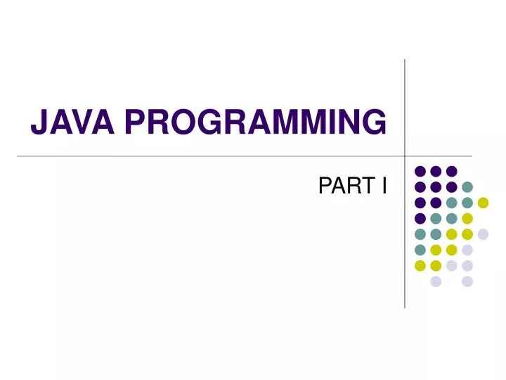 java programming