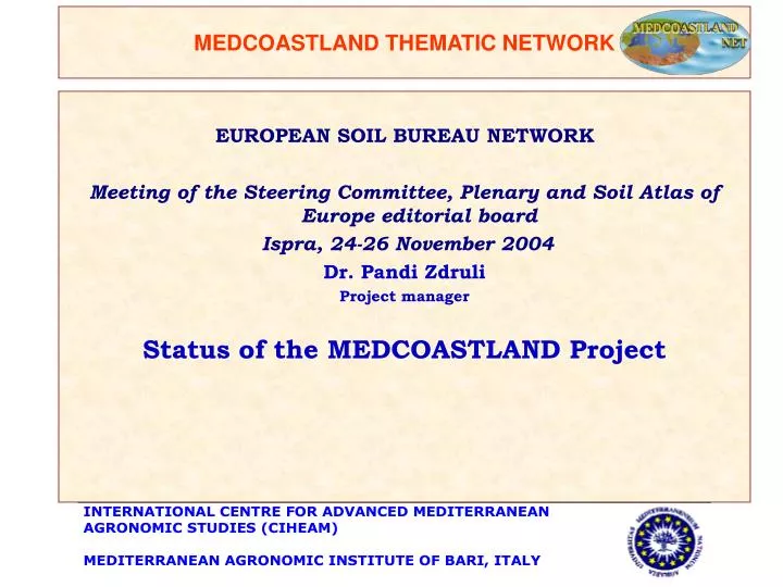 medcoastland thematic network
