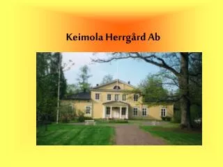 keimola herrg rd ab