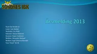 rsmelding 2013