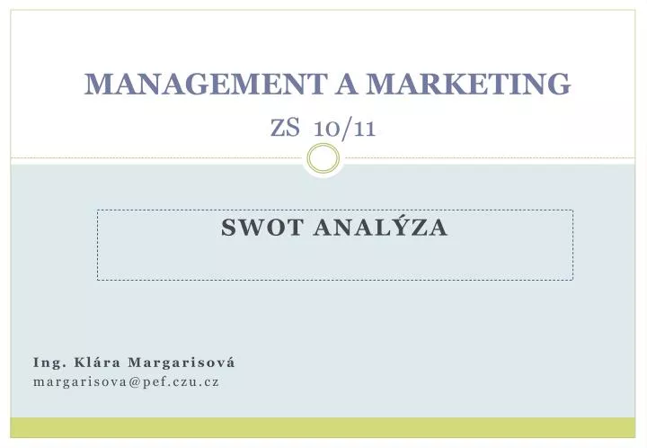 management a marketing z s 10 11