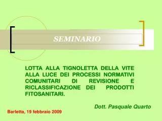seminario