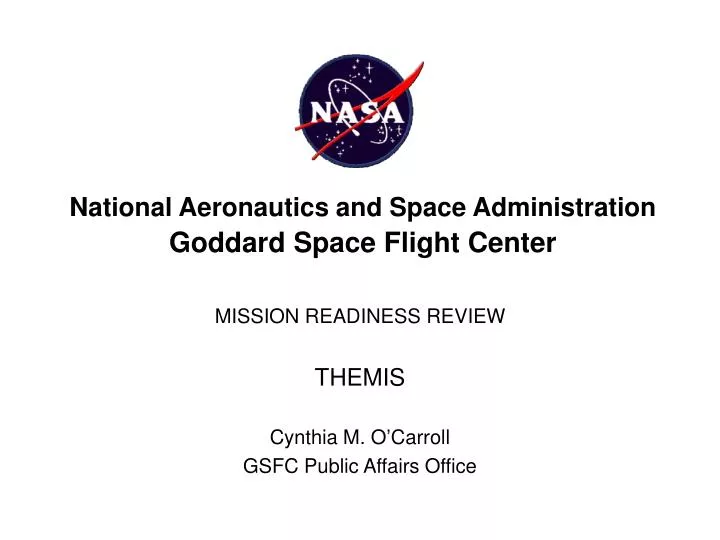national aeronautics and space administration goddard space flight center