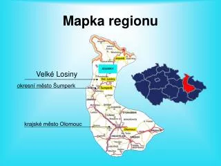mapka regionu