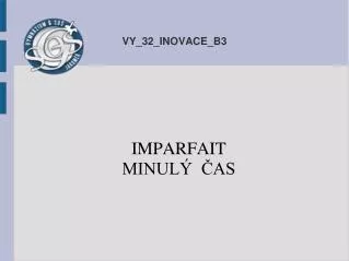 imparfait minul as