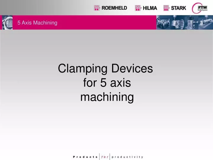 5 axis machining