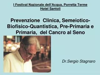 Dr.Sergio Stagnaro