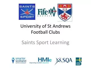 University of St Andrews Football Clubs