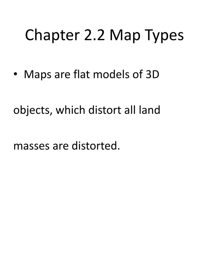 chapter 2 2 map types