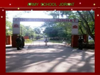 ARMY SCHOOL JORHAT