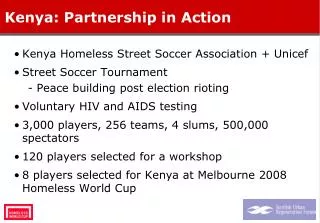Kenya: Partnership in Action