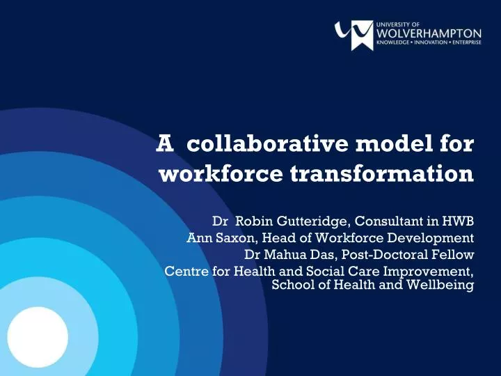 a collaborative model for workforce transformation