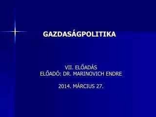 gazdas gpolitika